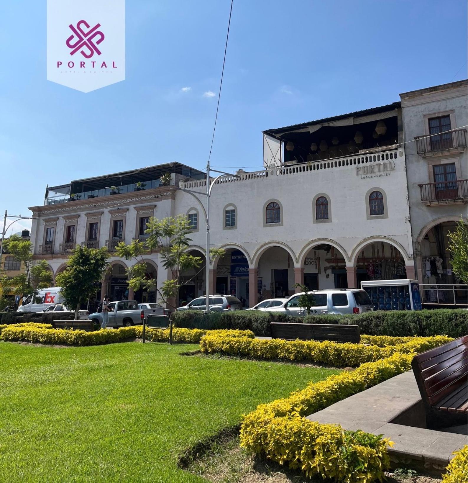 Hotel Portal & Suites Ciudad Hidalgo 外观 照片
