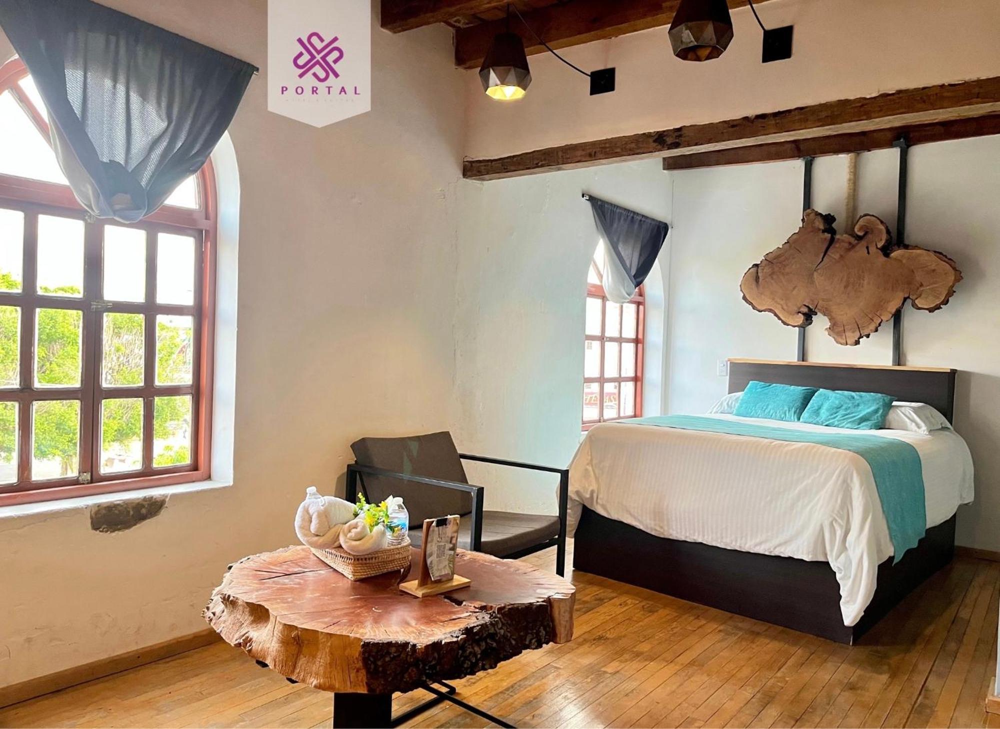 Hotel Portal & Suites Ciudad Hidalgo 外观 照片